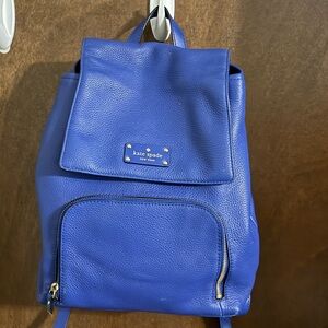 Kate Spade Royal Blue Backpack